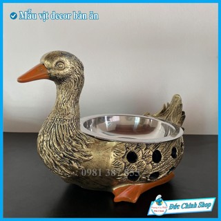 Bộ nồi bàn ăn hình con vật, Con giống decor bàn ăn có khay cồn hâm nóng món ăn