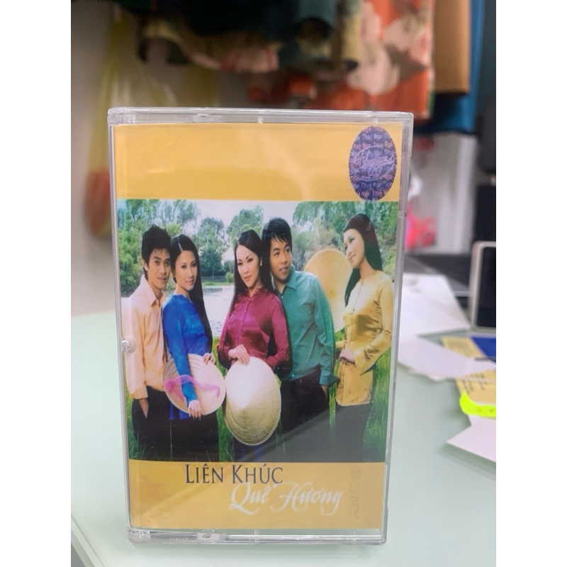 Băng Cassette Liên Khúc Quê Hương- Quang Lê, Như Quỳnh, Hương Thuỷ, Mạnh Quỳnh
