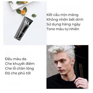 Kem che khuyết điểm cho nam, kem nền cho nam giới không bết dính, chống thấm nước, kiềm dầu, chăm sóc da OASIC COSMETICS