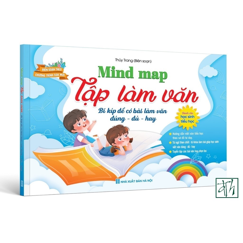 Sách Mind map Tập làm văn - Bí kíp để có bài làm văn đúng - đủ  - hay dành cho học sinh tiểu học