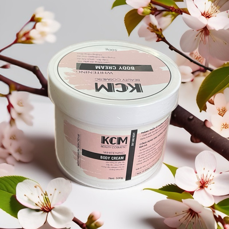 Kem dưỡng trắng da body CREAM 500g nâng tông chống nắng chống lão hóa da toàn thân trắng mịn đều màu