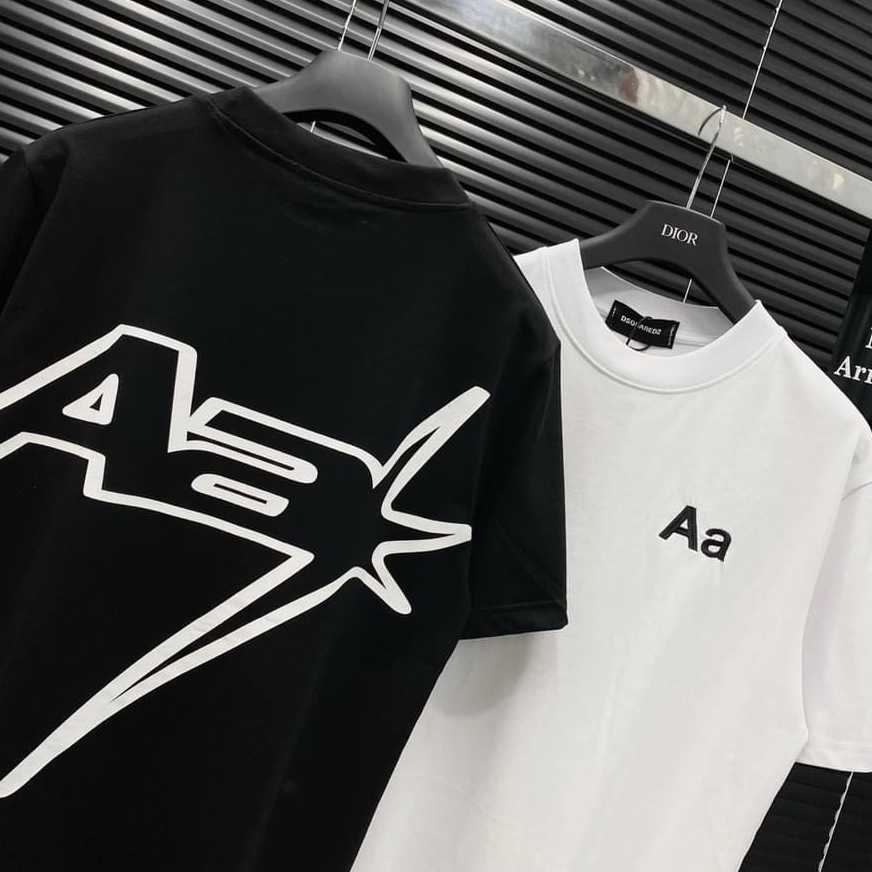 Áo Phông Aa In 5D Cực Nét Chất Liệu Cotton - Áo Phông Nam Nữ Phong Cách Đơn Giản Cực Hot Trend new 2024