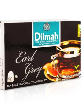 TRÀ DILMAH BÁ TƯỚC - HỘP 30G 20 GÓI - DILMAH EARL GREY BLACK TEA