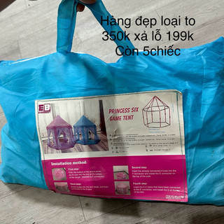 (XẢ LỖ) Lều trẻ em bộ đồ chơi lều trại công chúa lều hoàng tử cho bé (Giá xả kho)