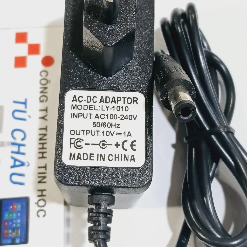 Adapter DC 10V - 1A (Đầu cắm 5.5mm X 2.1mm) | Shopee Việt Nam