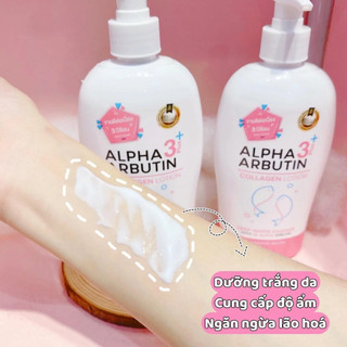 Kem Dưỡng và Sữa Tắm Trắng Body Alpha Arbutin Collagen Cream 3+ Plus - Hàng Thái