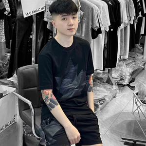Bộ DSQ Icon In Hình Lá Đơn Giản Chất Liệu Cotton - Bộ Quần Áo Nam Phong Cách Trẻ Trung Năng Động Hot Hit
