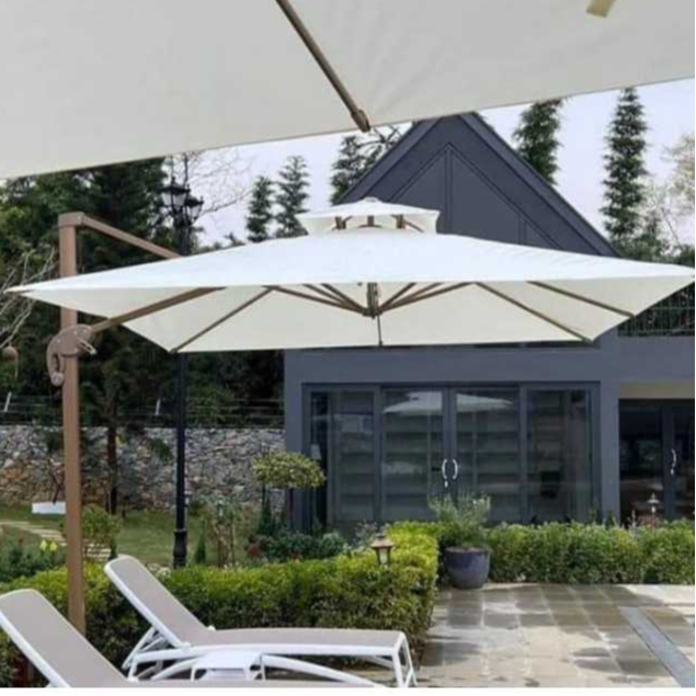 Ô lệch tâm hợp kim xoay 360 độ loại 3m x 3m nhập khẩu cao cấp đế hợp kim, đế nhựa đổ nước Chính Hãng