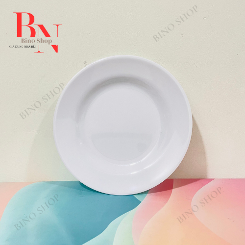 Dĩa Nhựa Bán Cơm Màu Trắng | Shopee Việt Nam