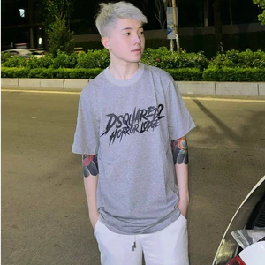 Áo Phông Dsquared2 In Chữ Đơn Giản Chất Liệu Cotton - Áo Phông Nam Phong Cách Năng Động Hot Trend New 2024