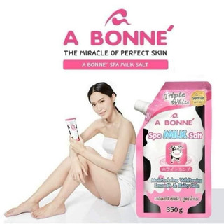 Muối tắm sữa bò tẩy da chết spa milk salt 350g