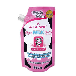 Muối tắm sữa bò tẩy da chết spa milk salt 350g