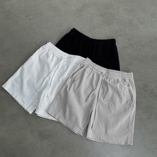 Quần Đùi Nam ngắn, Quần Short Chất Đũi Nam Cao Cấp Cạp Chun Thoáng Mát Form Chuẩn Phong Cách Basic Hotshop