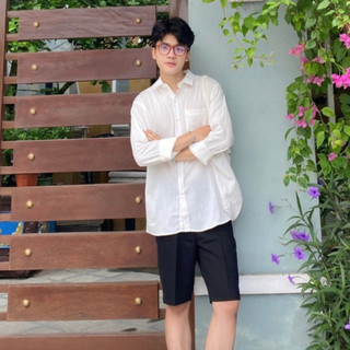 Áo Sơ Mi Nam Đũi Vải LINEN Cổ Đức Dài Tay, Áo Phân Khúc Chất Lượng Cao Cấp, Phong Thái Hàn Quốc Oxford Premium Hotshop