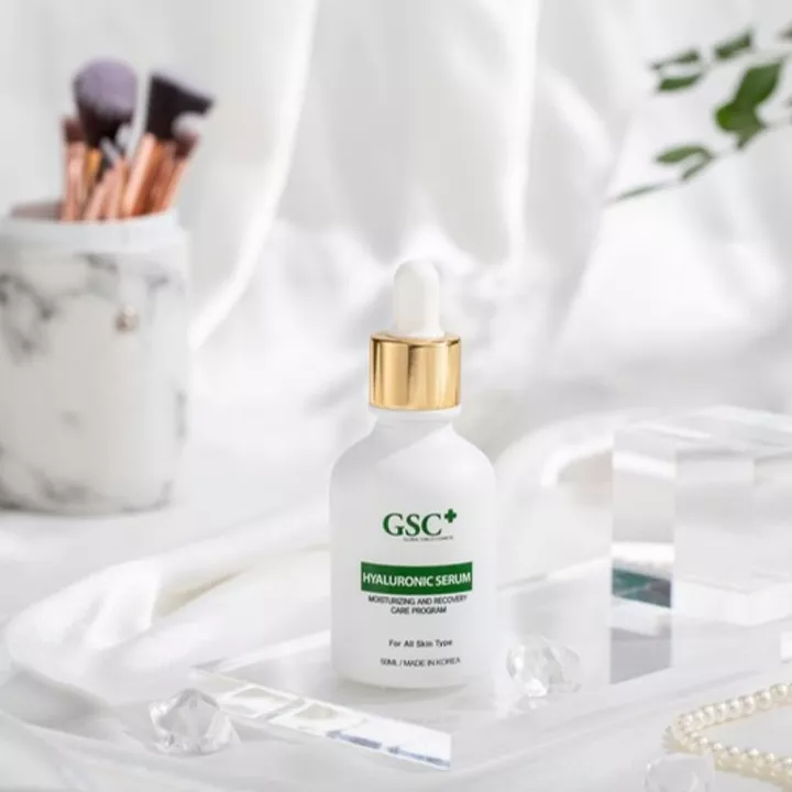 Serum dưỡng ẩm GSC, tinh chất cấp ẩm, serum ha, phục hồi, Hyaluronic Serum 50ml GSC Shop