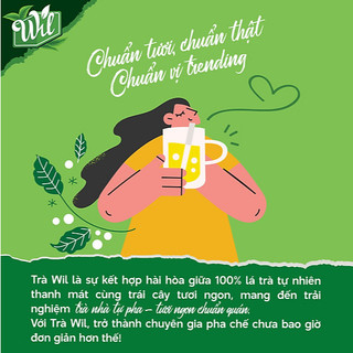 Trà Wil Dâu Berry Hộp 140G (10 Gói*14G)