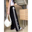 Quần Ống Rộng Nữ Chạy Sọc Họa Tiết Nơ Phối Ren . Form Rộng Lên Dáng Cực Xinh Phong Cách Hàn Quốc