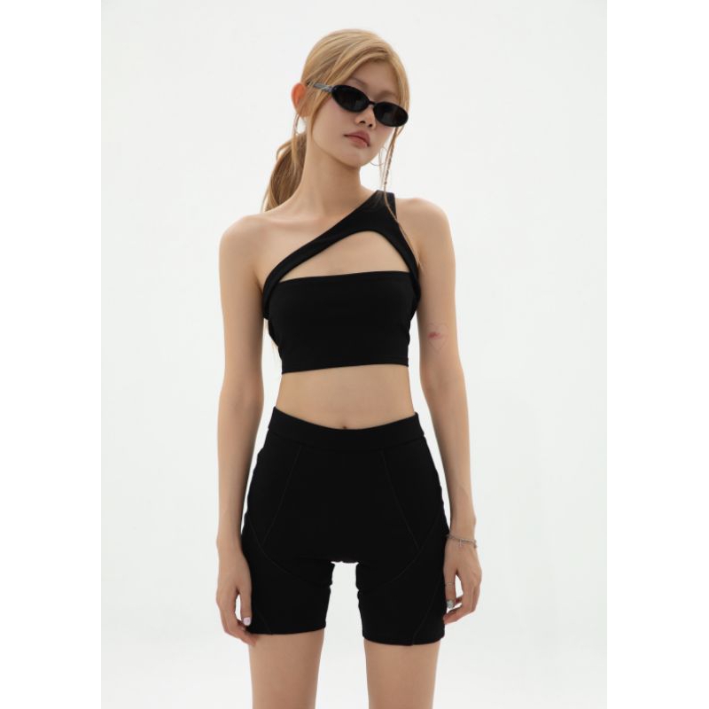 MSLAY - LILA TUBE TOP (ÁO)
