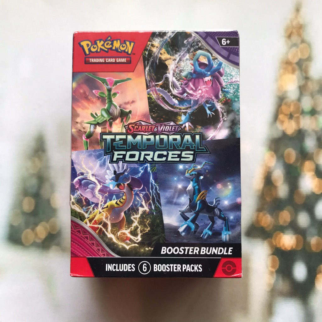Hộp thẻ bài Temporal Forces Booster Bundle (seal) - Pokemon 06 gói ...