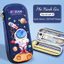 Hộp Bút Hoạt Hình 3D Nổi cho Trẻ em, Siêu Nhẹ Chống Nước 2 Ngăn Đựng Bút Tiện Lợi