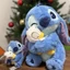 Gấu bông stitch ôm vịt đáng yêu, Gấu nhồi bông Stitch lông thỏ cao cấp mẫu mới dễ thương
