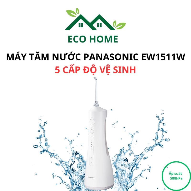 Máy Tăm Nước Panasonic EW1511 - 5 Cấp Độ Chăm Sóc Răng - Chống Nước ...