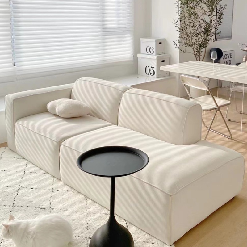 ghế sofa vuông NHU Y DECOR sofa tay 1 bên làm theo yêu cầu  kích thước 1m8 2m 2m4 đa dạng chất liệu