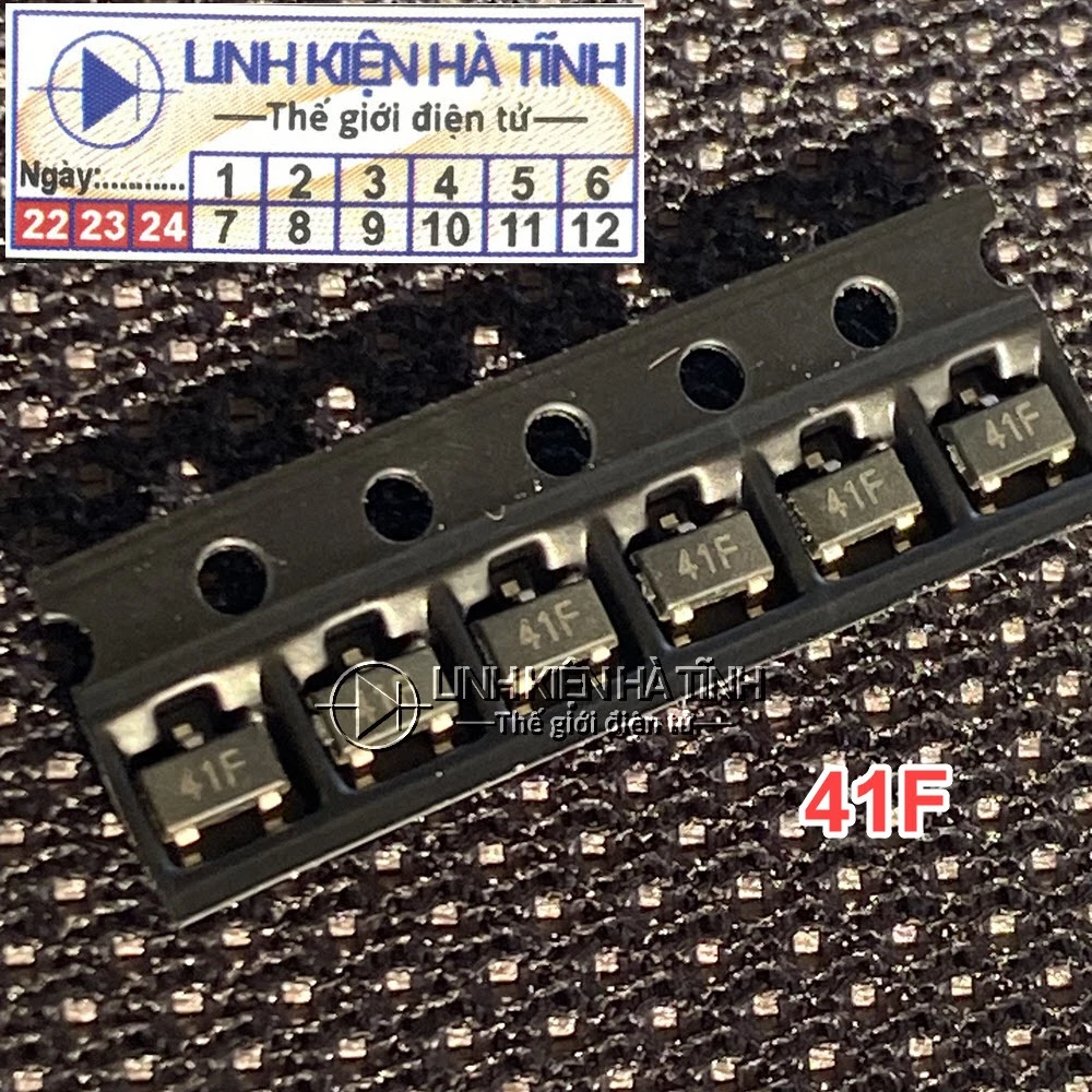 IC cảm biến từ Hall 41F chân dán tương đương OH41F/SH41/SS41F SOT-23 Mới