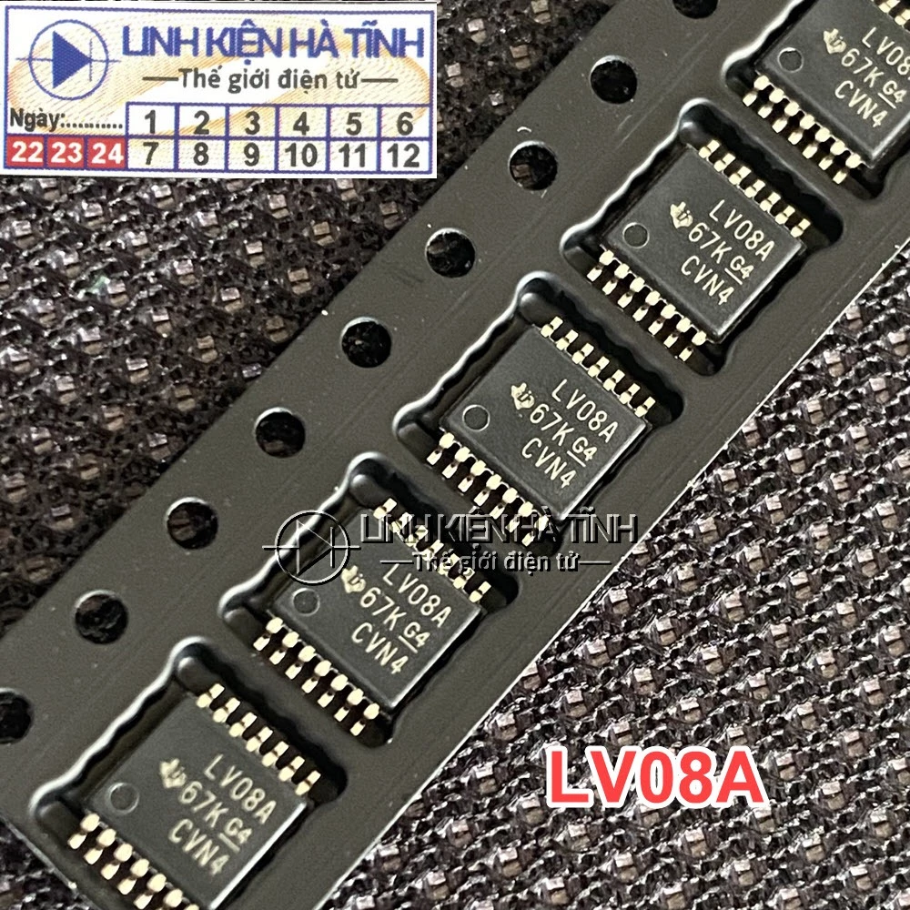 IC Logic LV08A SN74LV08 LV08 TSSOP-14 nhập khẩu Mới