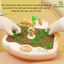 Bộ Nhổ Cà Rốt Cho Bé Đồ Chơi Nông Trại Cà Rốt Cho Bé Phân Biệt Màu Sắc Ghi Nhớ Montessori Đồ Chơi Cho Bé Gái-BỐKHỦNGLONG