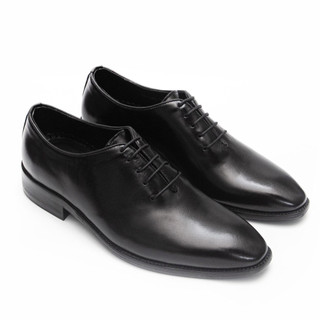 Giày lười nam, giày tây oxford da bò Fttleather cao cấp đế phíp gỗ công sở màu đen mã F631