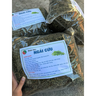1kg Ngải Cứu nhung cành lá [ sấy khô sạch ] LOẠI 1