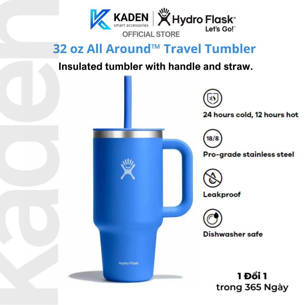 Bình Giữ Nhiệt Hydro Flask 32 oz (946ml) All Around Travel Tumbler