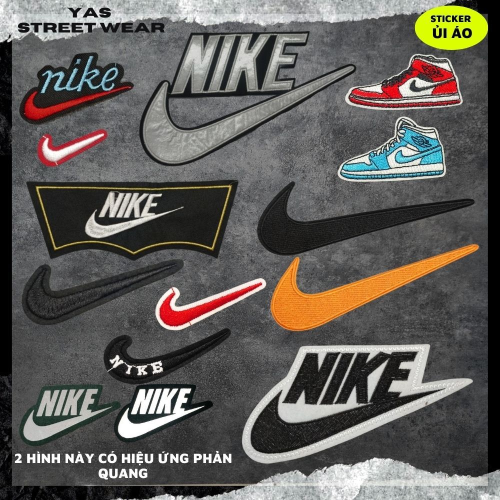 Sticker ủi áo cao cấp, miếng dán quần áo dùng làm Patch ủi, miếng vá ...