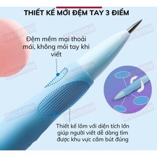 Bút Chì Cá Heo Tập Viết - Bút Chì Bấm 2B Giúp Bé Cầm Bút Đúng Tư Thế Viết Lâu Không Đau, Không Mỏi Tay