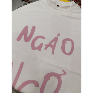 Áo thun OVERSIZE/BABYTEE form rộng nam nữ in hình NGÁO NGƠ HOTTREND chất Cotton 2c