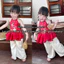 7-35kg Set Cô Tấm yếm đào đáng yêu, chất liệu lụa mát cho bé gái đi chơi trung thu, lễ tết