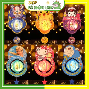 Đèn Trung Thu 5D Có Đèn Led Loại To Cao 39cm Lồng Đèn Kuromi Qùa Tặng Trung Thu Cho Bé - BỐ KHỦNG LONG