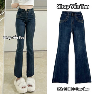 Quần loe túi viền phiên bản ống tua cá tính Yến Tee #10063