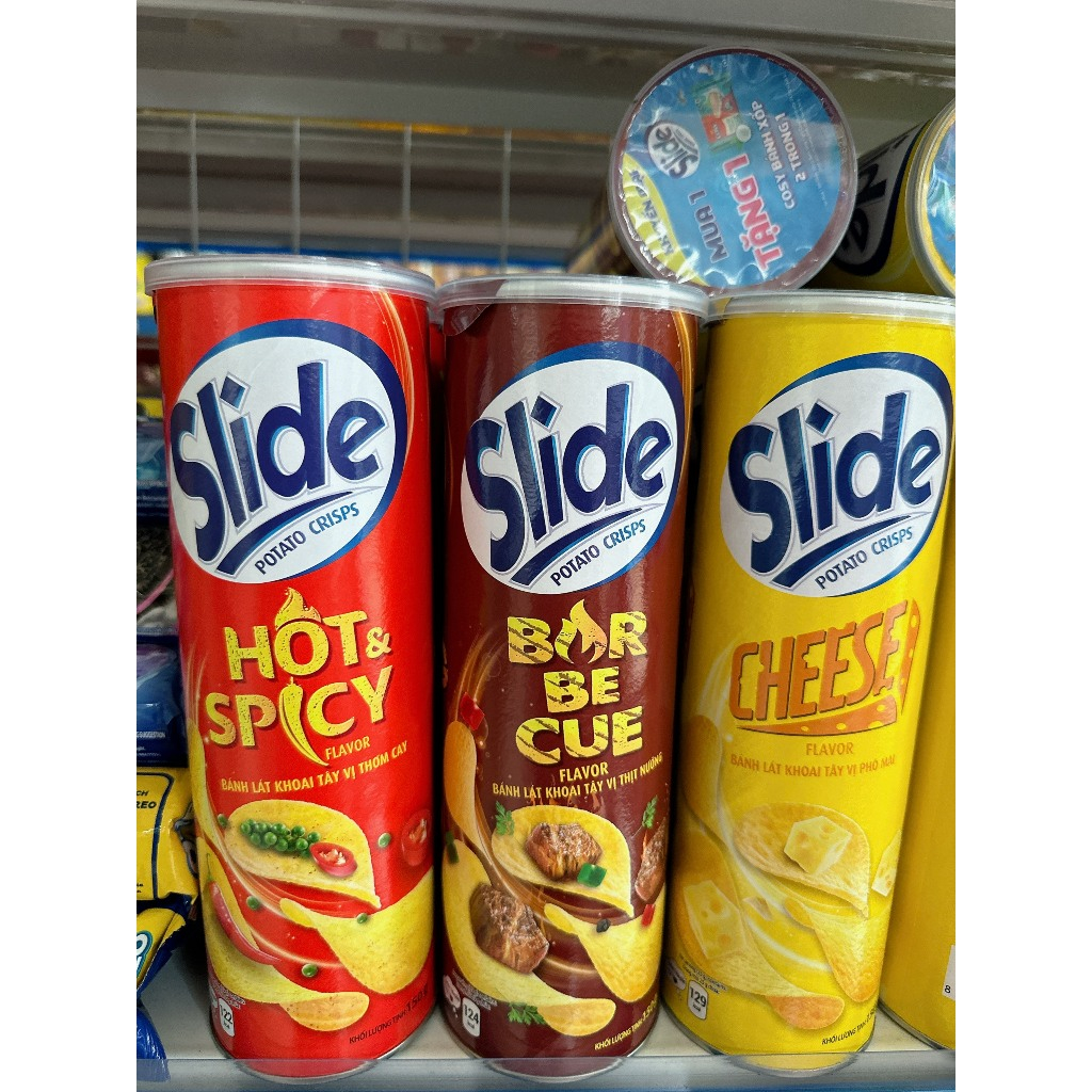 Bánh snack khoai tây ống Slide các vị 150g | Shopee Việt Nam
