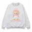 Áo Sweater Hoạt Hình 5D LABUBU Cute - Áo Nỉ Bông Form Rộng Tay Dài Cổ Tròn Nam Nữ Phong Cách Ulzzang