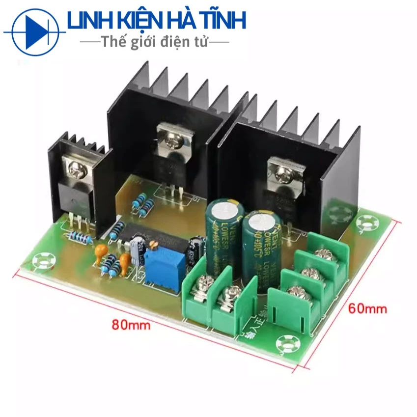 Mạch biến tần DC12V DC24V sang AC220V 300W Công suất cao kết nối với biến áp