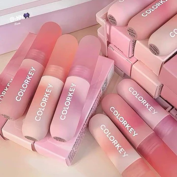 Colorkey Son kem bùn Colorkey Lip Mousse Lip Mud màu nhung mờ 2g