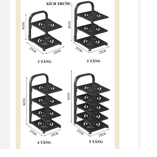 Kệ Để Nồi Chảo Vung Thớt Có Thể Điều Chỉnh Để Gầm Bếp, Bệ Bếp Gọn Gàng, Kệ Bếp Đa Năng Minh Nhung Shop