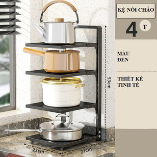 Kệ Để Nồi Chảo Vung Thớt Có Thể Điều Chỉnh Để Gầm Bếp, Bệ Bếp Gọn Gàng, Kệ Bếp Đa Năng Minh Nhung Shop