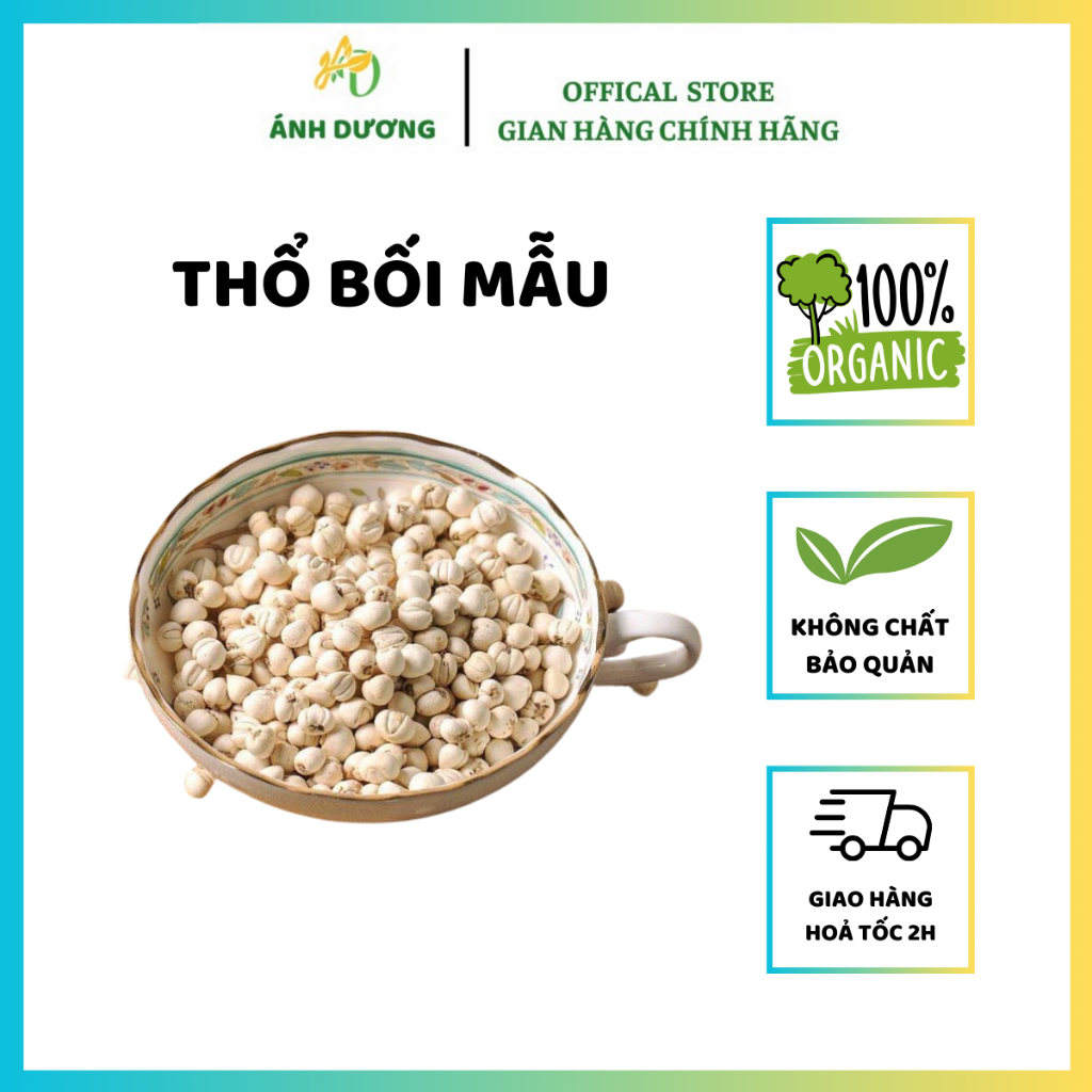 Thổ Bối Mẫu ( Sạch, Đẹp ) Hàng Loại 1