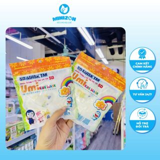 Set 10 Khẩu Trang Y Tế Trẻ Em 5D Mask Họa Tiết Đáng Yêu