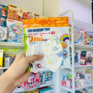 Set 10 Khẩu Trang Y Tế Trẻ Em 5D Mask Họa Tiết Đáng Yêu