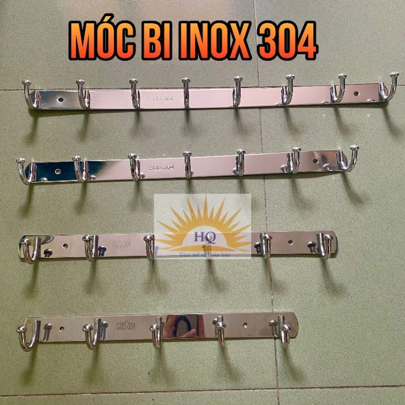 MÓC QUẦN ÁO TREO TƯỜNG INOX 304 - MÓC BI TRÒN KÈM ỐC VÍT | Shopee Việt Nam