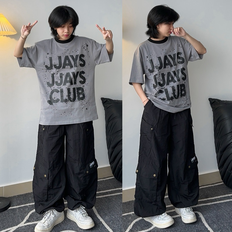 Áo phông tay lỡ 🖤 DIRTY JAY phong cách UNISEX nam nữ - áo thun cổ tròn tay lỡ form rộng Brand Jaystoree 🖤 | BigBuy360 - bigbuy360.vn